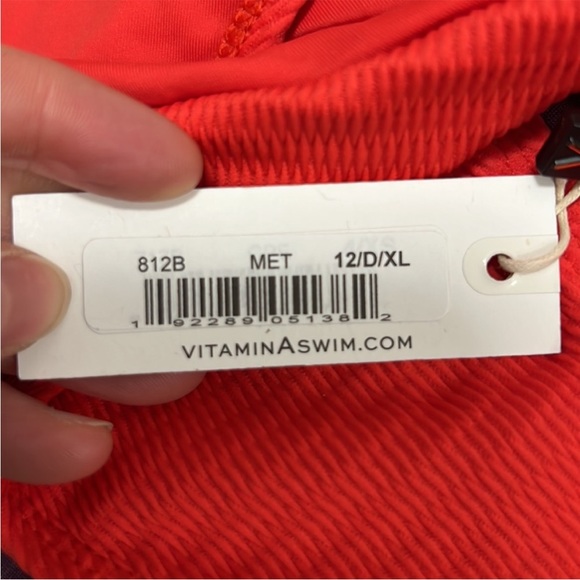 NWT Vitamin A Bottom California High-Leg in Marisol EcoRib 4/XS and 12/XL - Picture 9 of 10